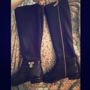 SOLD****Michael Kors tall dark brown boots